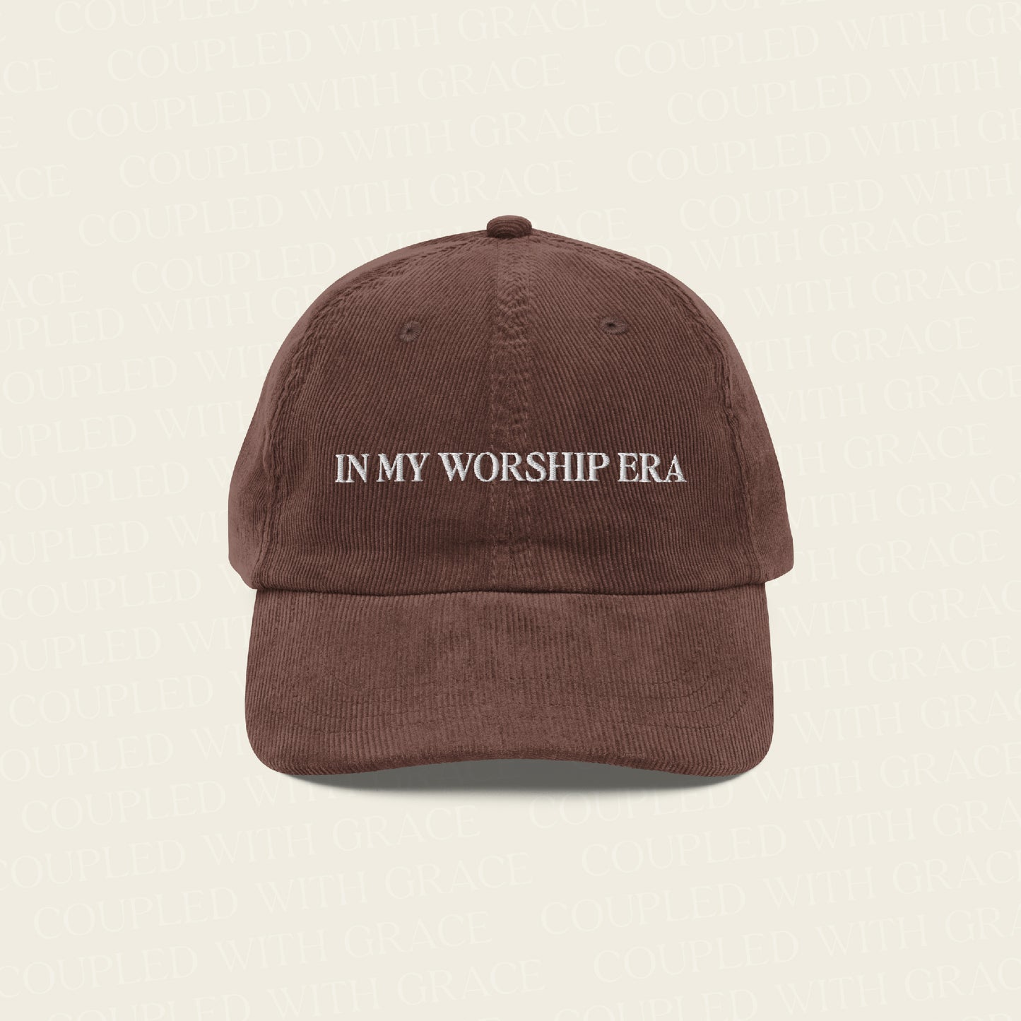 Christian Apparel | Christian Hat | In My Worship Era Embroidered Hat | Vintage Hat | Christian Gifts for Women