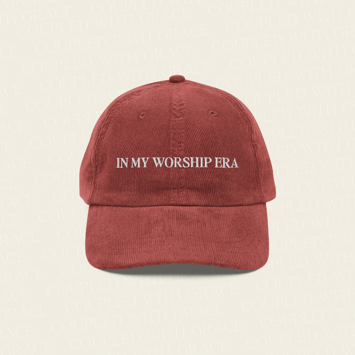 Christian Apparel | Christian Hat | In My Worship Era Embroidered Hat | Vintage Hat | Christian Gifts for Women