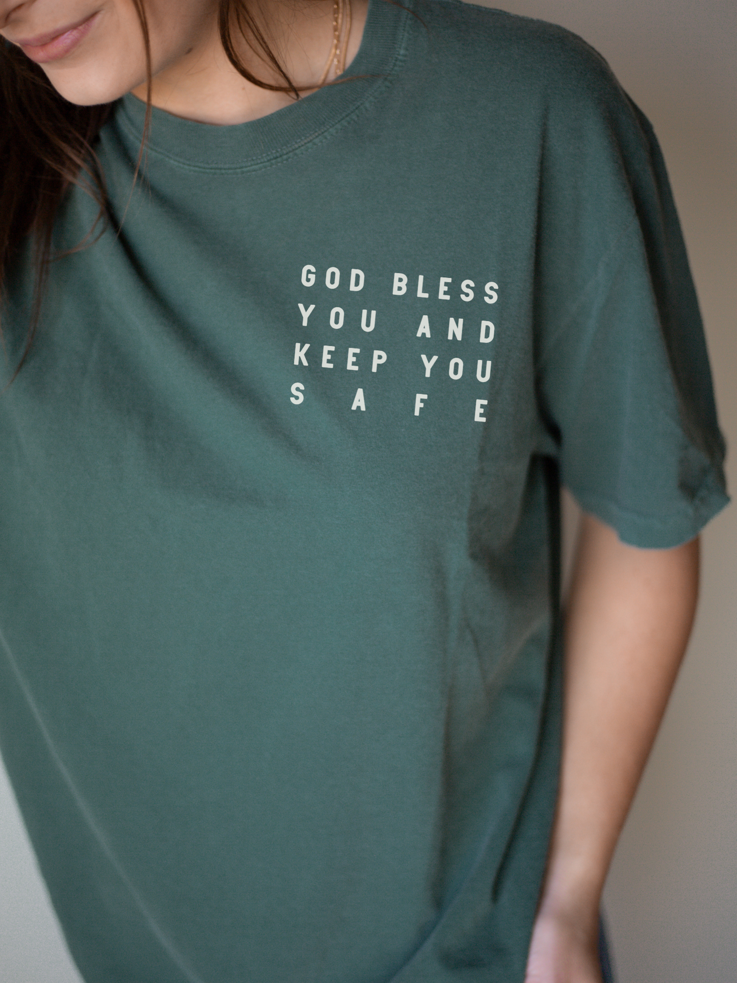 God Bless You and Keep You Safe Christian Shirt | Christian Apparel | Bible Verse Shirt | Jesus Shirt | Christian Tshirt | Worship Shirt | Christian Shirts