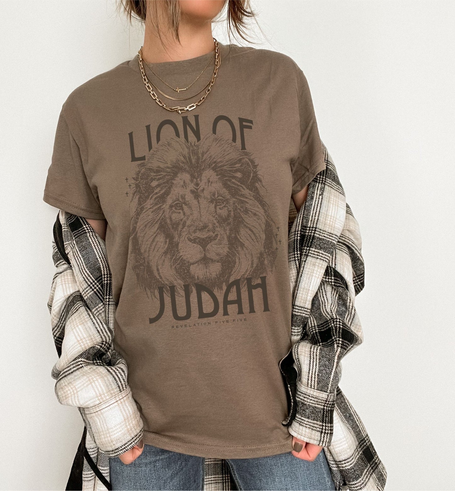 Lion of Judah Christian Shirt | Christian Apparel | Bible Verse Shirt | Jesus Shirt | Christian Tshirt | Worship Shirt | Christian Shirts
